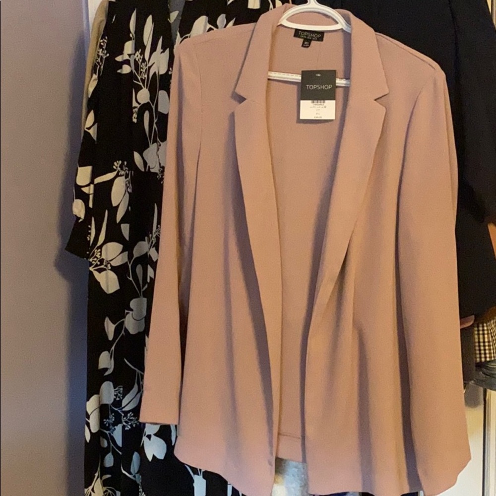 New Blush blazer